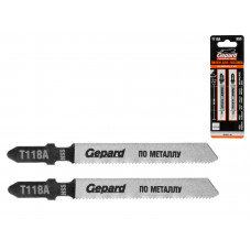 Пилка лобз. по металлу T118А (2 шт.) GEPARD