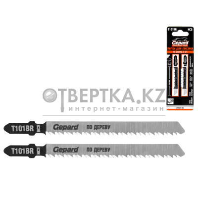 Пилка лобз. по дереву T101BR (2 шт.) GEPARD GP0625-09