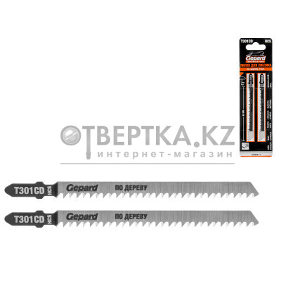 Пилка лобз. по дереву T301CD (2 шт.) GEPARD GP0630-14
