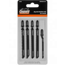 Набор пилок лобз. по дереву 5шт. GEPARD (GP0634-01) в Алматы Набор пилок лобз. по дереву 5шт. GEPARD (GP0634-01) в Алматы
