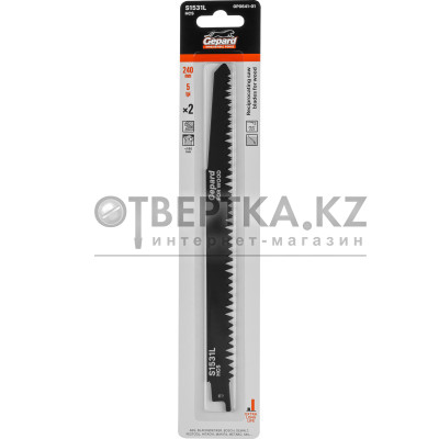 Пилка сабельная по дереву S1531L (2 шт.) GEPARD GP0641-01