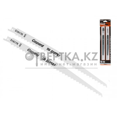 Пилка сабельная по дереву S1617K (2 шт.) GEPARD GP0680-21