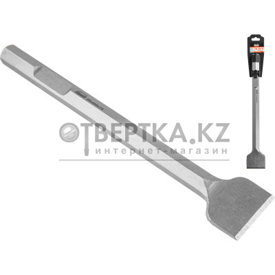 Лопаточное зубило шестигр. 28мм 450x75мм GEPARD GP0715-450