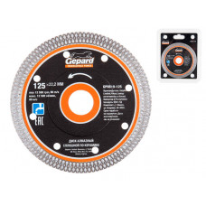 Алмазный круг 125х22 мм по керамике сплошн. тонкий GEPARD в Шымкенте Алмазный круг 125х22 мм по керамике сплошн. тонкий GEPARD в Шымкенте