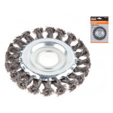 Щетка дисковая косич. 100ммх22мм GEPARD (GP0894-100)