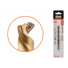 Сверло по металлу шестигр. 8.0х75х117 мм HSS-G TIN GEPARD