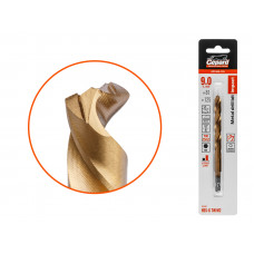 Сверло по металлу шестигр. 9.0х81х125 мм HSS-G TIN GEPARD