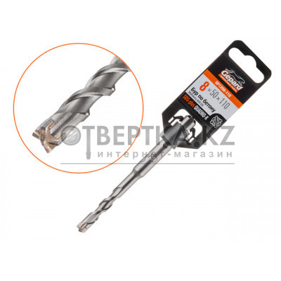 8х50х110 мм бур (сверло) SDS-plus QUADRO-X GEPARD GP1208-110