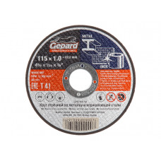 Круг отрезной 115х1.0x22.2 мм для металла и нерж. стали GEPARD в Алматы Круг отрезной 115х1.0x22.2 мм для металла и нерж. стали GEPARD в Алматы