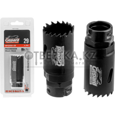 Коронка биметаллическая  d29 мм PROGRESSOR GEPARD GP2550-29