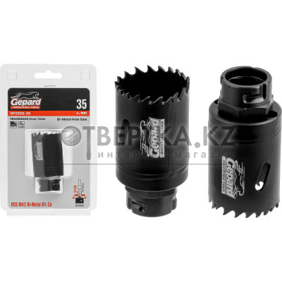 Коронка биметаллическая  d35 мм PROGRESSOR GEPARD GP2550-35