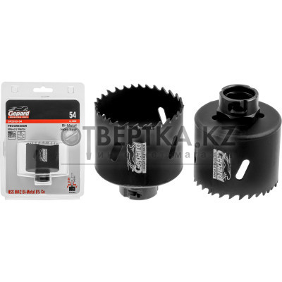 Коронка биметаллическая  d54 мм PROGRESSOR GEPARD GP2550-54