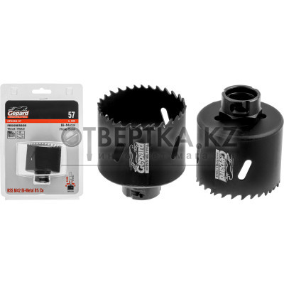 Коронка биметаллическая  d57 мм PROGRESSOR GEPARD GP2550-57