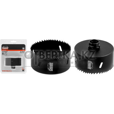 Коронка биметаллическая  d90 мм PROGRESSOR GEPARD GP2550-90