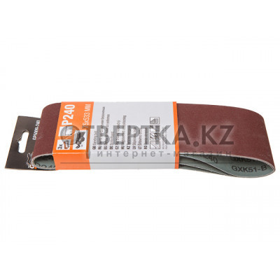 Шлифлента 75х533мм Р320 бесконечная 3шт. GEPARD (GP5009-320)