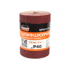 Шлифшкурка 115ммх5м Р120 бум.осн. GEPARD (GP5010-120) в Караганде