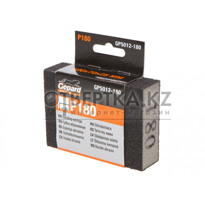 Губка абразивная 100х70х25мм Р240 GEPARD (GP5012-240)