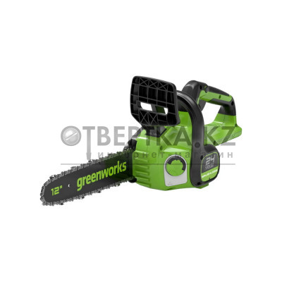 Цепная пила аккумуляторная Greenworks 2007007UB GD24CS30 24V 30см бесщеточная c 1хАКБ 4 Ач и ЗУ
