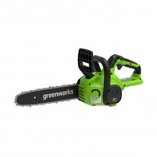 Цепная пила аккумуляторная Greenworks 2007707UA 24V 25см c 1хАКБ 2Ач и ЗУ в Павлодаре