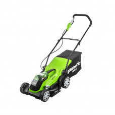 Газонокосилка аккумуляторная Greenworks 2501907UA 40V 35 см c 1хАКБ 2 Ач и ЗУ в Кокшетау