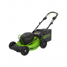 Газонокосилка аккумуляторная Greenworks 2515907UB 82V 51 см самоходная бесщеточная c 1хАКБ 5Ач и ЗУ в Кокшетау