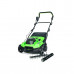Аэратор-скарификатор аккумуляторный Greenworks 2517607UB 40V бесщеточный c 1хАКБ 4Ач и ЗУ