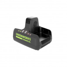 Быстрое зарядное устройство для двух аккумуляторов Greenworks 2939007 82V 8.0 А в Караганде