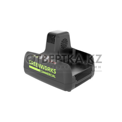 Быстрое зарядное устройство для двух аккумуляторов Greenworks 2939007 82V 8.0 А
