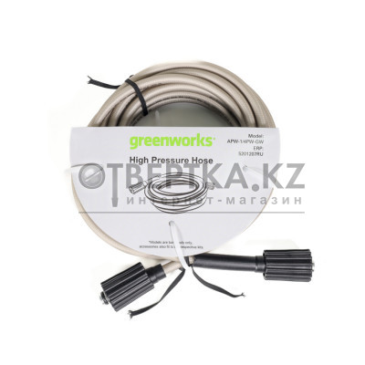 Шланг для мойки высокого давления Greenworks 5201207 7.6 м 140 бар