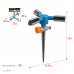 GRINDA RR-P, 75 м, 2 полив, 3 сопла, на пике, ударопрочный пластик, круговой распылитель, PROLine (40341) 40341_z03