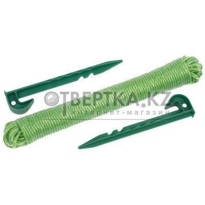 Набор 3 предмета: разметочная веревка, 2 колышка, садовый набор GRINDA (8-422363-H3) 8-422363-H3_z01