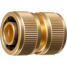 GRINDA BM-34, диаметр 3/4″, из латуни, для шланга, ремонтная муфта, PROLine (8-426143) в Уральске