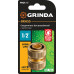 GRINDA BM-34, диаметр 3/4″, из латуни, для шланга, ремонтная муфта, PROLine (8-426143) 8-426143_z02