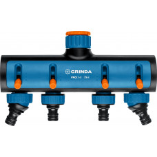 GRINDA TS-4, 3/4″ - 1″, четырехканальный, с внутренней резьбой, поливочные распределители, PROLine (8-426313) в Уральске