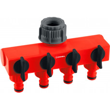GRINDA GS-4, 3/4″-1″, четырехканальный, с внутренней резьбой, поливочный распределитель (8-426314) в Уральске