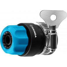 GRINDA TCC-34, диаметр 3/4″, с металлическим хомутом, для шланга, быстросъемный соединитель, PROLine (8-426335) в Уральске