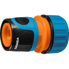 GRINDA TC-34, 3/4″, пластиковый с TPR, для шланга, быстросъемный соединитель, PROLine (8-426426) в Уральске