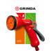 GRINDA P-8, 8 режимов, курок сзади, пластиковый, поливочный пистолет (8-427370) 8-427370_z02