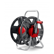 GRINDA HRM-60, для шлангов 60м x 1/2″ и 30м х 3/4″, стальные опоры, пластиковый барабан, катушка для шлангов (8-428410)