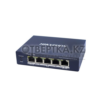 Коммутатор Hikvision DS-3E0505HP-E