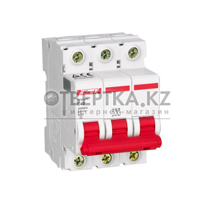 Автоматический выключатель Himel HDB3w 3Р 40А С 4,5кА HDB3WL3C40
