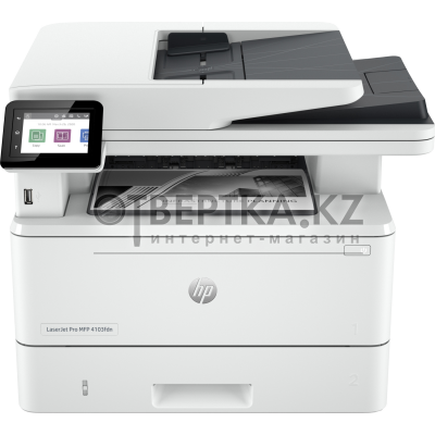 МФУ HP LaserJet Pro MFP M4103fdn Printer (A4)  Printer/Scanner/Copier/Fax/ADF 1200 dpi 38 ppm 512 Mb 1200 MHz tray 100+250 pages USB+Ethernet Prin, cart.10 000 page 2Z636A