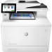 МФУ HP Color LaserJet Enterprise MFP M480f Printer/Scanner/Copier/Fax, A4, 600x600 dpi, 27(27)ppm, 2Gb, 800 Mhz, 2trays 50+250,ADF50, Duplex, USB/GigEth, Duty cycle - 55 000 3QA55A