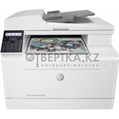 МФУ HP 7KW56A Color LaserJet Pro MFP M183fw Printer (A4) Printer/Scanner/Copier/Fax/ADF, 600 dpi, 800 MHz, 16 ppm, 256 MB DDR, 128 MB Flash, tray 150 pages, USB+Ethernet+Wi-Fi, Duty cycle 30000 pages