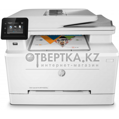 МФУ HP Color LaserJet Pro MFP M283fdw Prntr (A4) Printer/Scanner/Copier/Fax/ADF, 600 dpi, 21 ppm, 800 MHz, 256 MB DDR, 256 MB Flash, tray 250 pages, USB+Ethernet+WiFi, Duty cycle 40000 pages 7KW75A