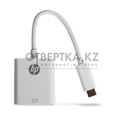 Переходник HP USB-C to VGA Adapter WHT HP037GBWHT0TW