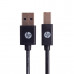 Интерфейсный кабель HP Printer Cable USB-B to USB-A v2.0 HP039GBBLK1.5EU