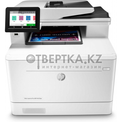 МФУ HP W1A77A Color LaserJet Pro MFP M479dw Prntr (A4) , Printer/Scanner/Copier/ADF, 600 dpi, 27 ppm, 512 MB, 1200MHz, 50+250 pages tray, Print Duplex, USB+Ethernet+WiFi, Duty 50000 pages