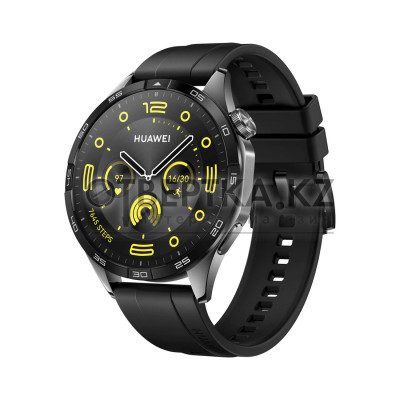 Смарт часы Huawei Watch GT 4 PNX-B19 46mm Black Fluoroelastomer Strap 55020BGT