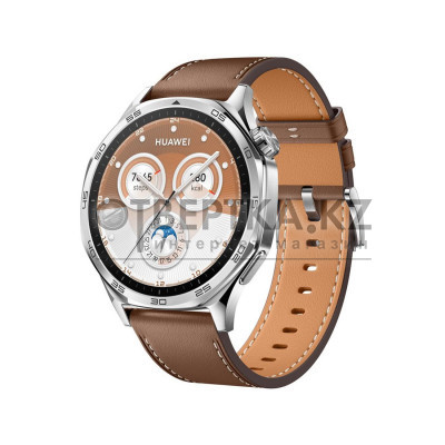 Смарт часы Huawei Watch GT 5 VLI-B19 46mm Brown Composite Leather Strap 55020DGK